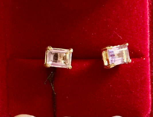Genuine Amethyst Earrings