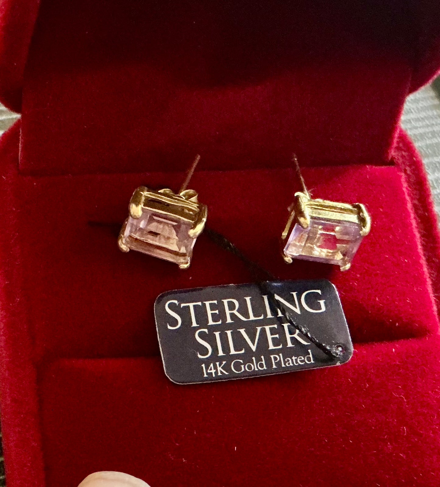 Genuine Amethyst Earrings