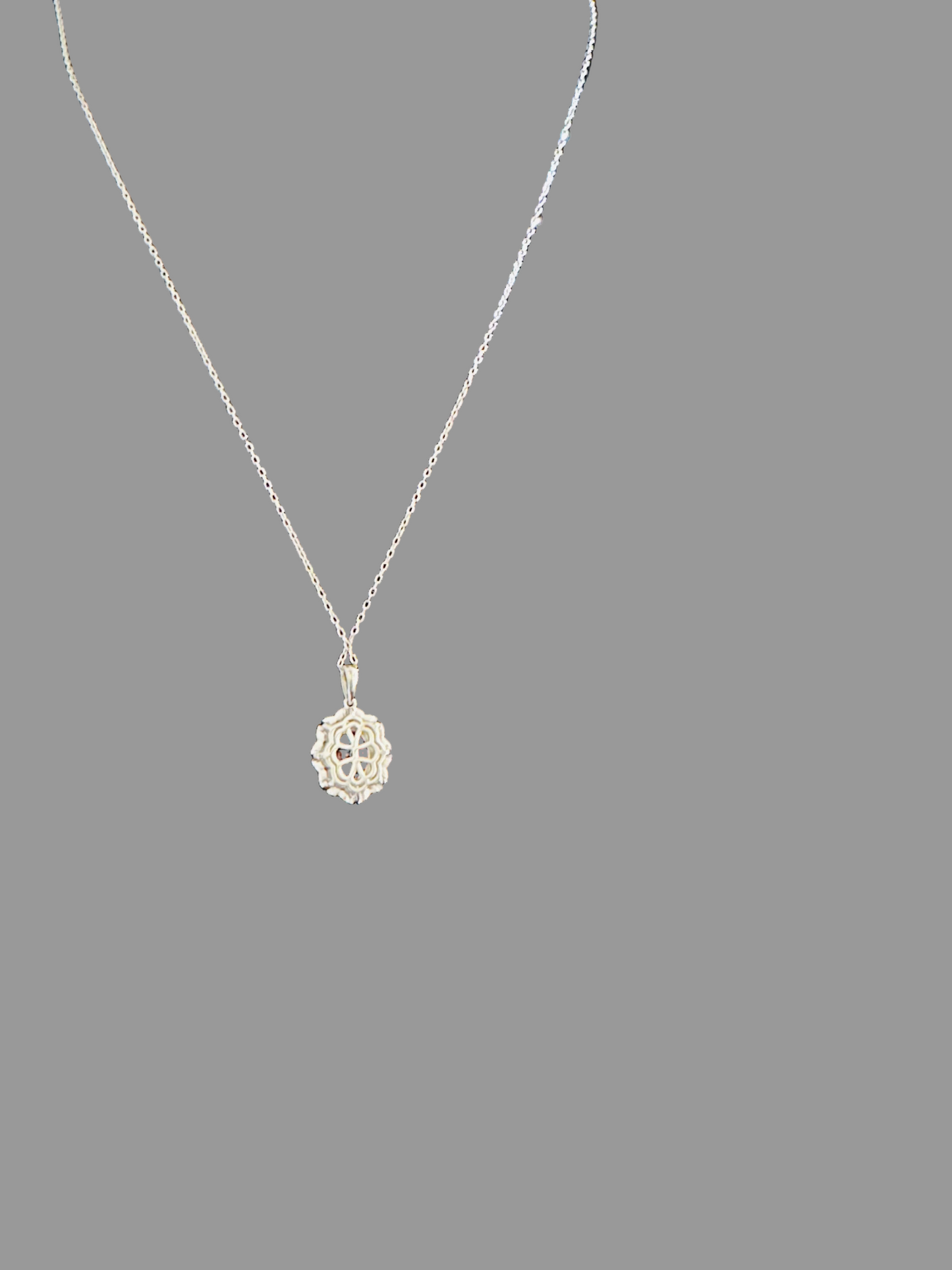 Oval Ruby & Diamond Necklace