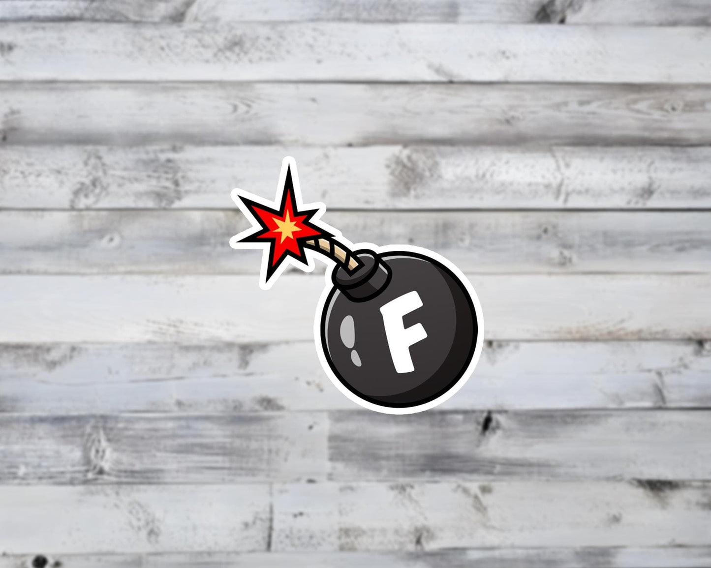 F Bomb Vinyl Sticker